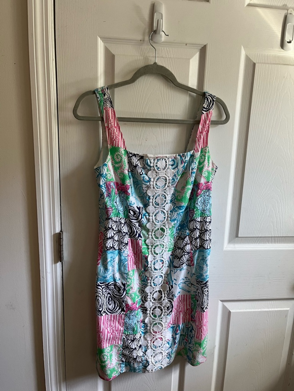 Lilly Pulitzer Multicolor Floral Patchwork Mini Dress